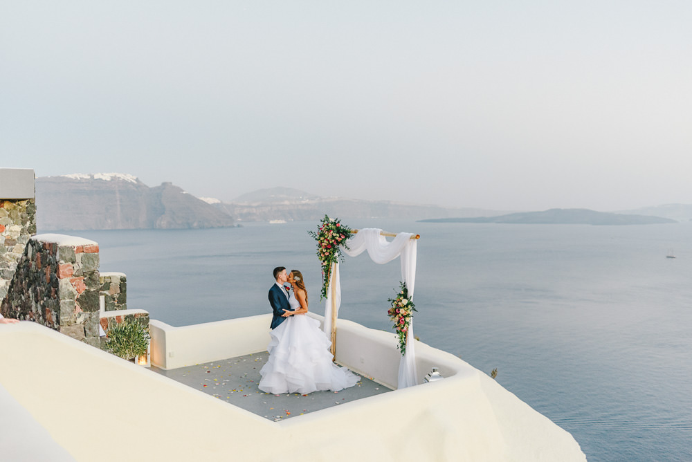 Santorini wedding venues Canaves Oia