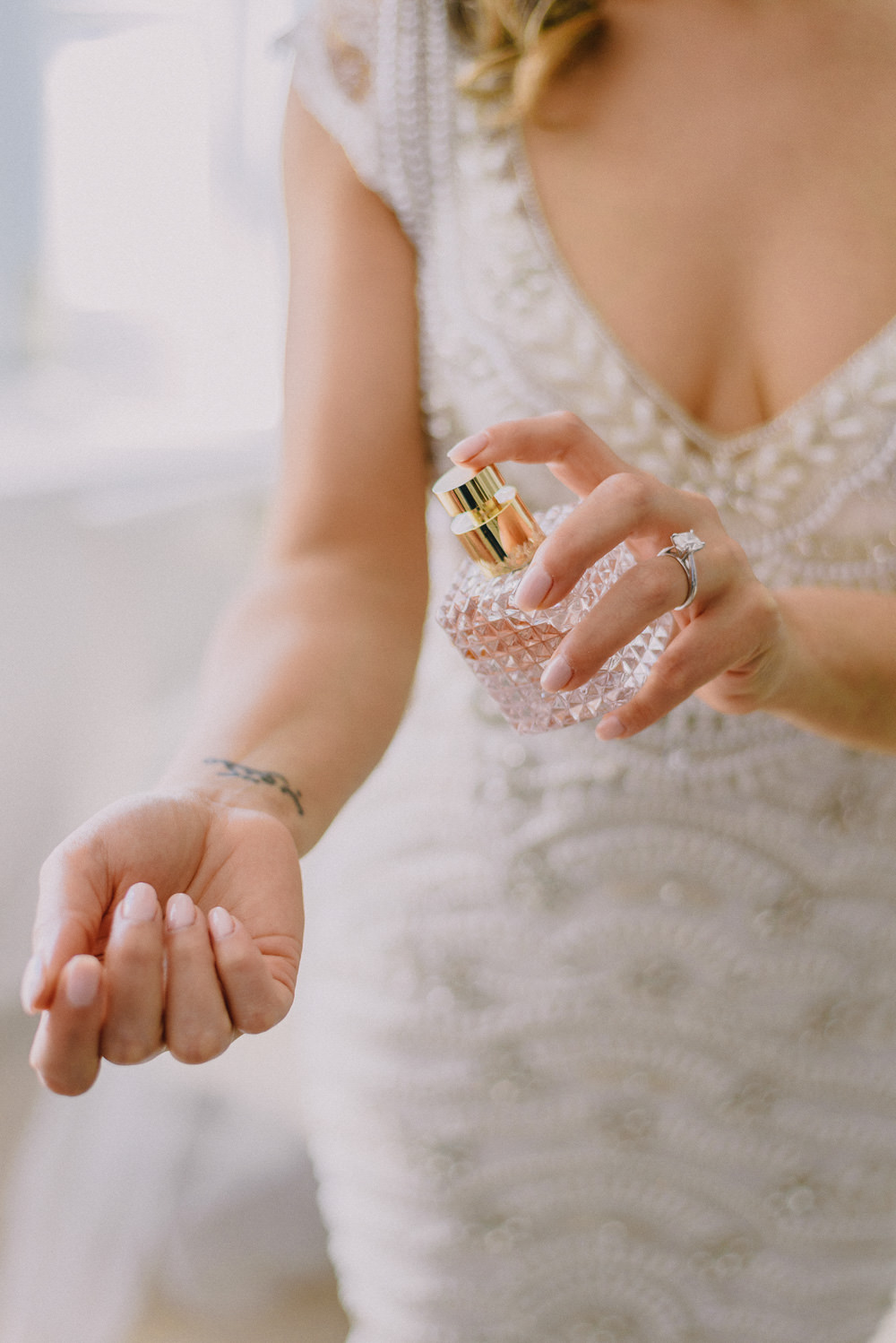 Santorini Small Intimate Wedding Bridal Photography