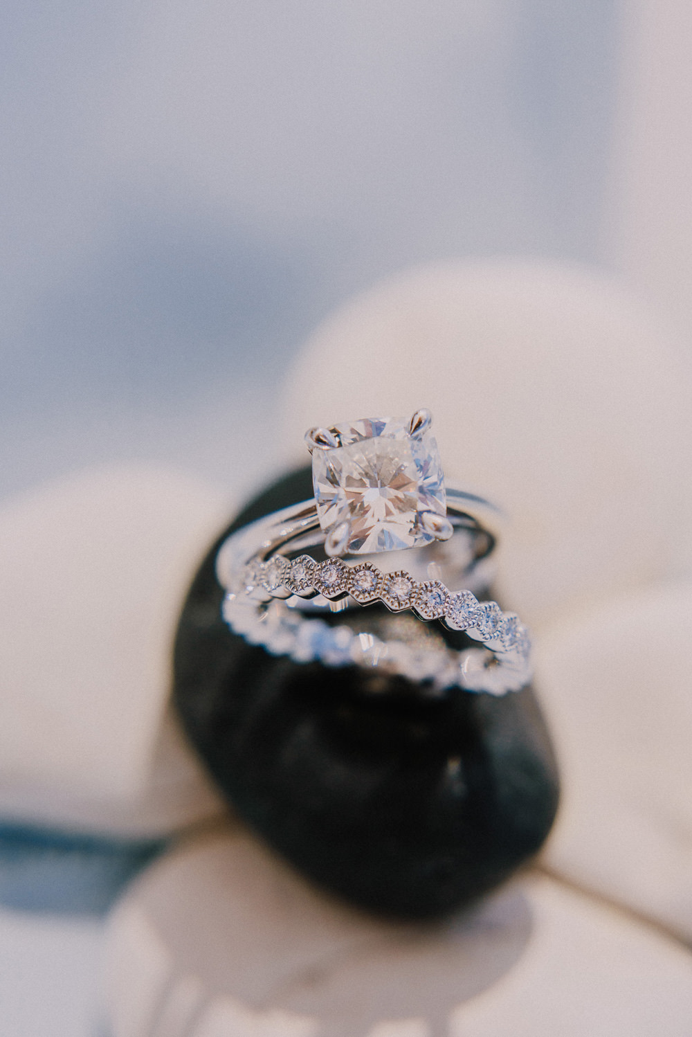 Santorini Small Intimate Wedding wedding ring