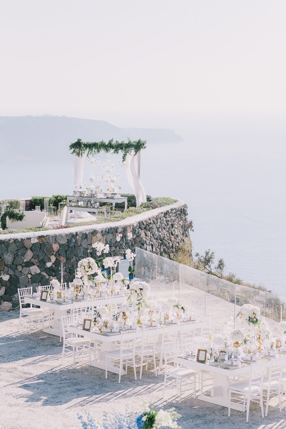 Villa Nafsika Santorini wedding